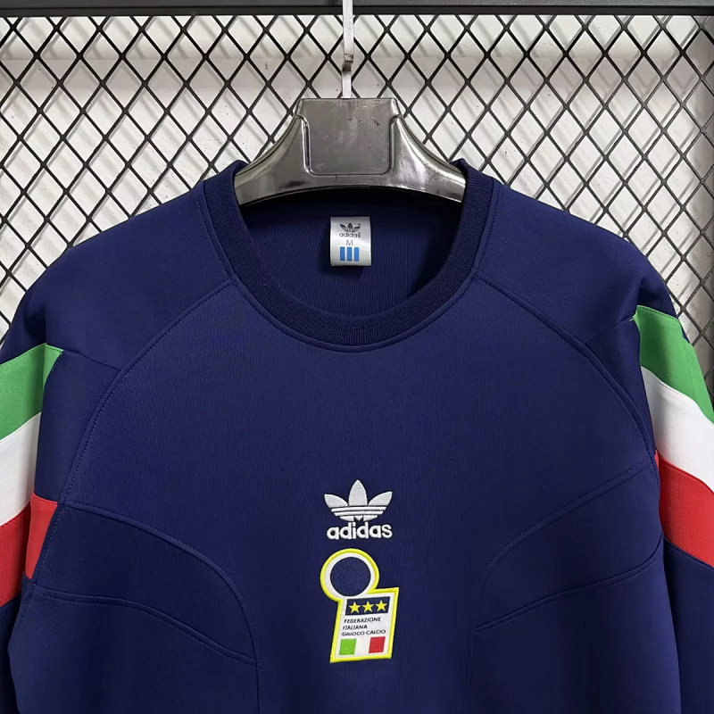 Italia Italy IFGC Originals Crewneck Navy Blue Sweatshirt 3