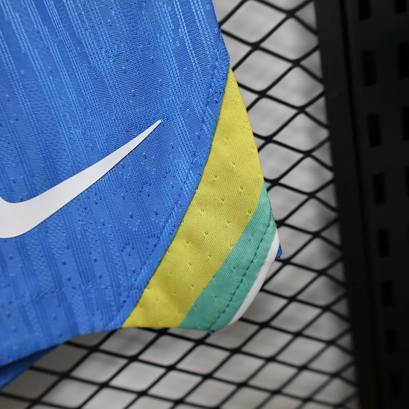 Brasile Brazil Home Player Soccer Shorts 4