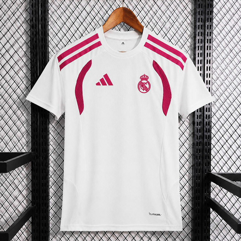 Real Madrid 26/27 Real Madrid Training 2 White Pink Shirt