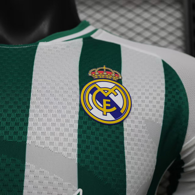 Real Madrid 26/27 Real Madrid Special Edition White Green Stripes Player 4