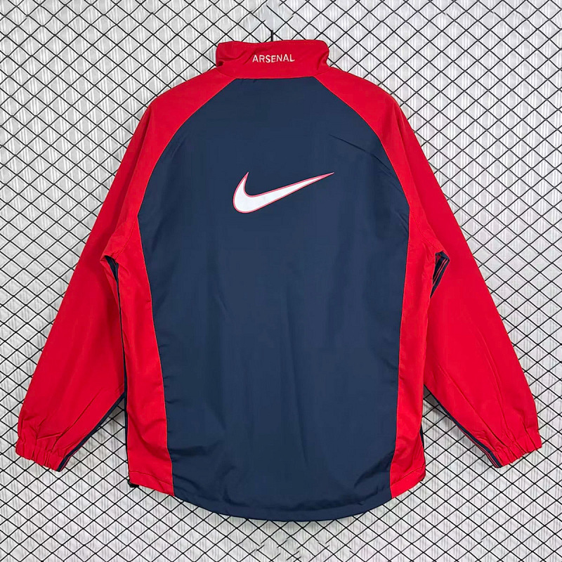 Arsenal 98/99 Arsenal Blue Red Track Jacket 6