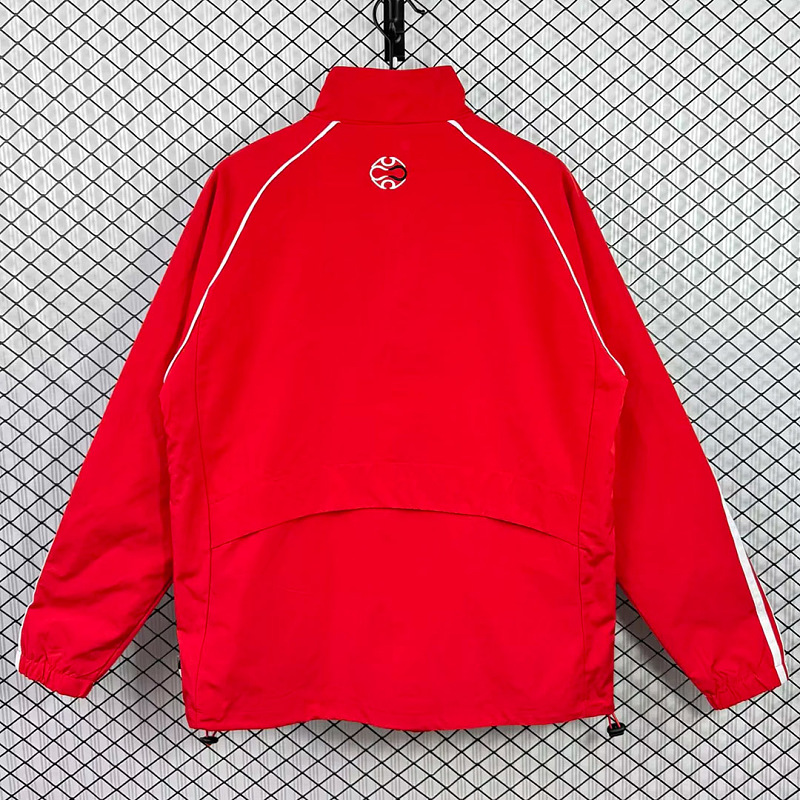 Liverpool 06/07 Liverpool Home Red Windbreaker 6