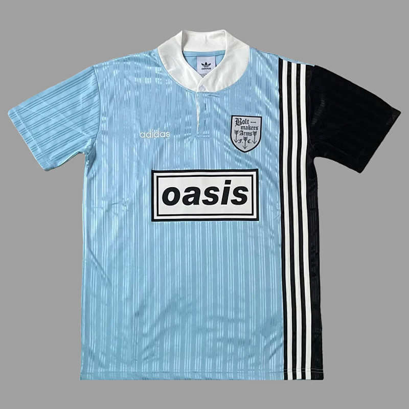 Oasis Boltmakers 95/96 Oasis Boltmakers Arms Blue Retro