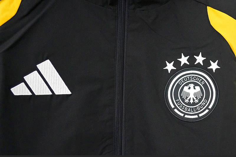 Germania Germany Black With Caps Windbreaker 5