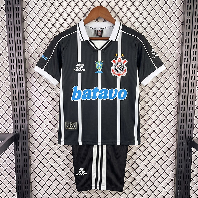 Corinthians Corinthians Away Kids Retro