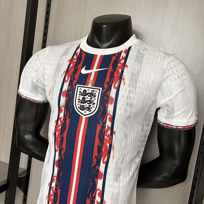 Inghilterra England Special Player White Red 4