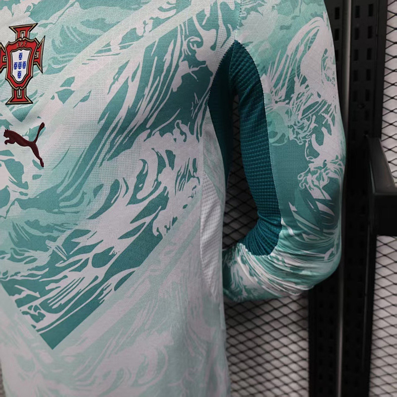 Portogallo Portugal Away Long Sleeve Player 6