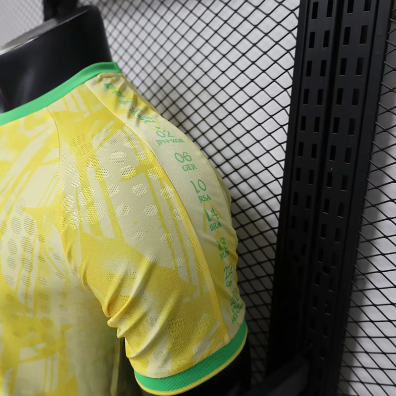 Brasile Brazil Heritage Sepcial Player Yellow 4