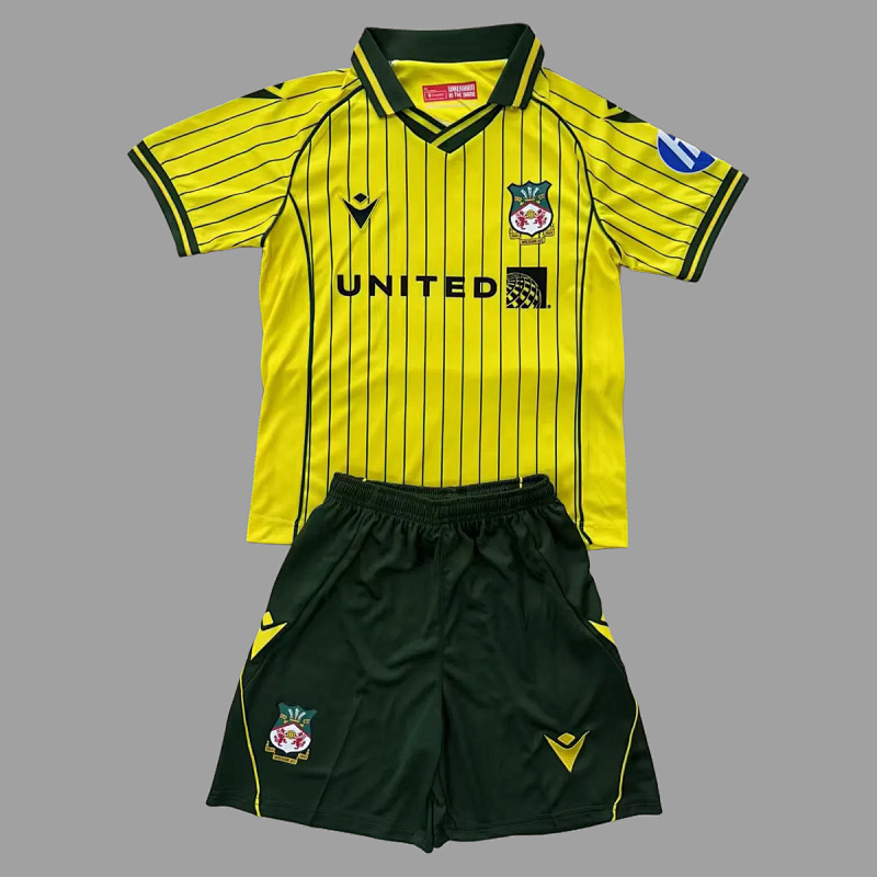 Wrexham Soccer 25/26 Wrexham Away Kids Size 16-28