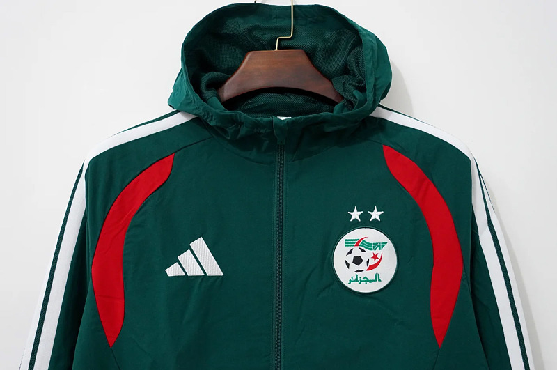 Nazionale Algeria Green Windbreaker 6