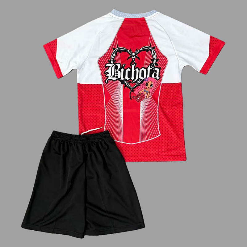 Barcelona 25/26 Barcelona Karol G Red Kids Size 16-28 2