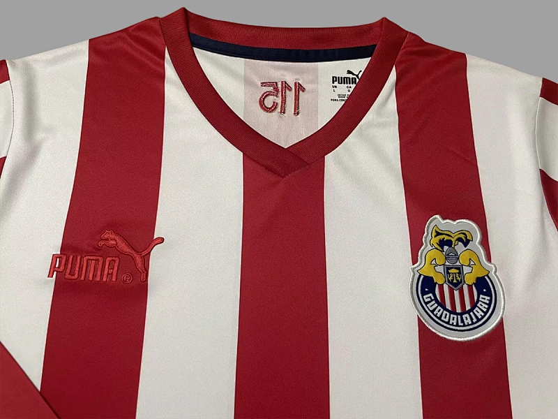 Messico Chivas 115 Years Anniversay Long Sleeve Retro 5