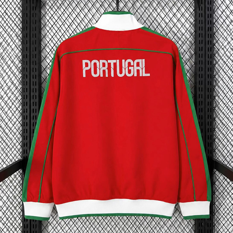 Portogallo 2010-12 Portugal Red Retro Windbreaker 8