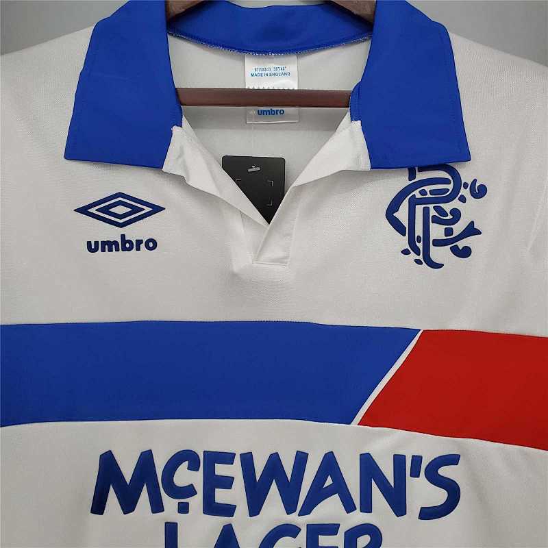 Rangers Soccer 84/87 Rangers Away Retro 7