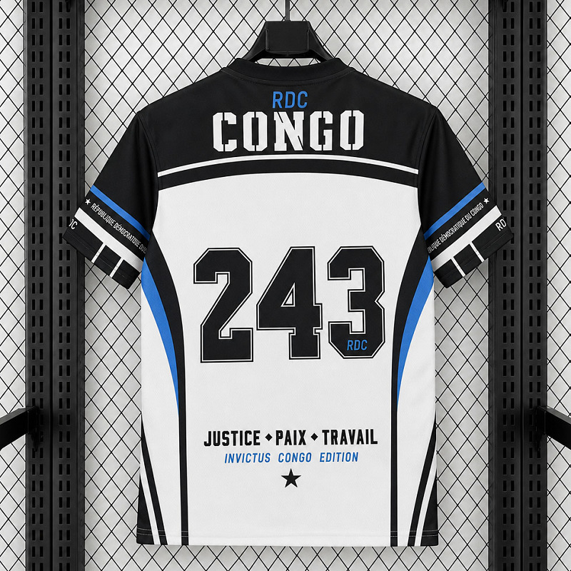Nazionale Congo 243 Specail Edition White Black 2