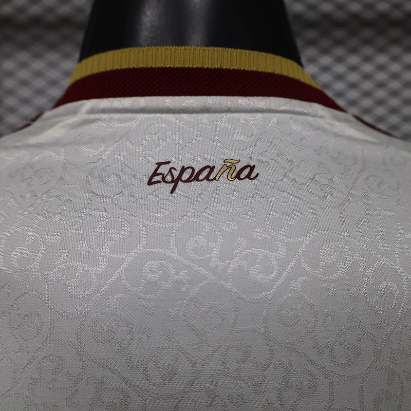 Spagna Spain Away Long Sleeve Player 2