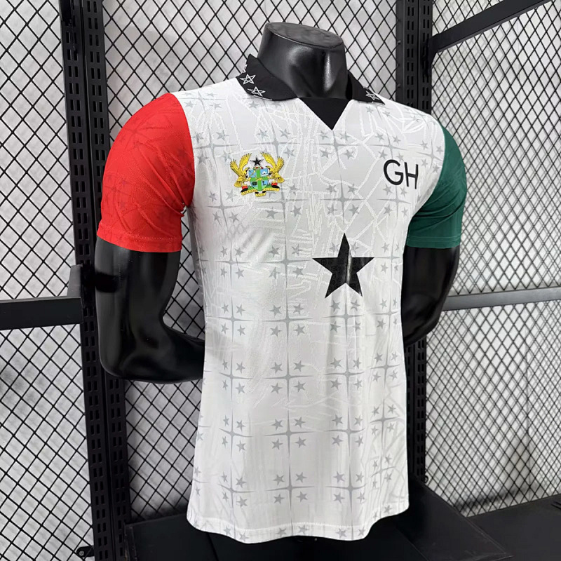 Nazionale Ghana Coat Of Arms White Player 5