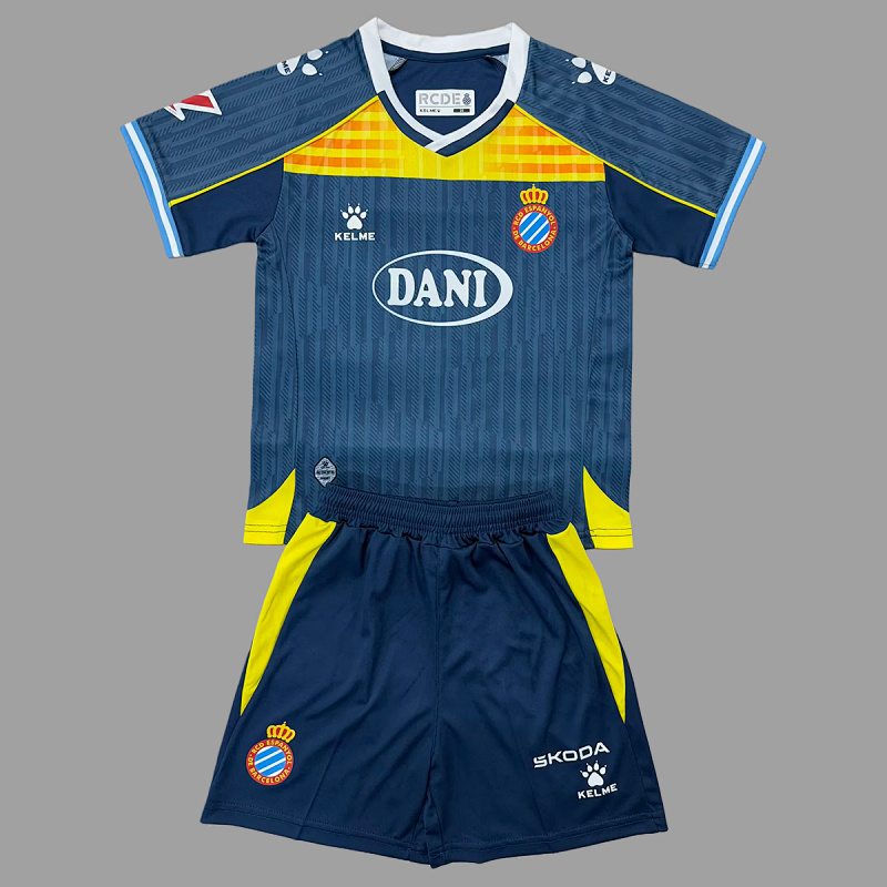 Espanyol Soccer 25/26 Espanyol Third Kids Size 16-28
