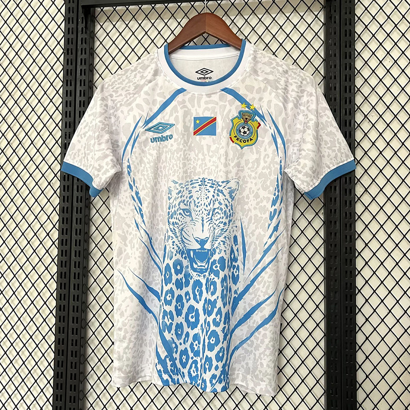 Nazionale DR Congo LeoPard Special Version White 7