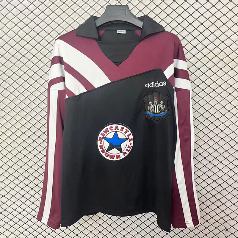 Newcastle 95/96 Newcastle United Long Sleeve Droll Top