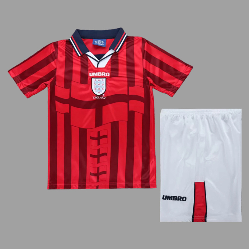 Inghilterra England Away Kids Retro Size 16-28