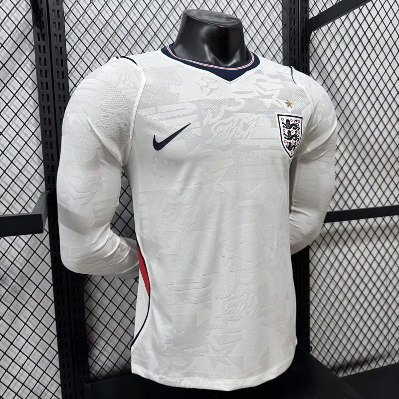 Inghilterra England Home Long Sleeve Player 7