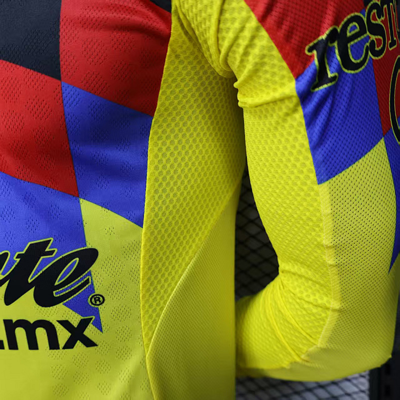 Messico 25/26 Club America Home Long Sleeve Player 4