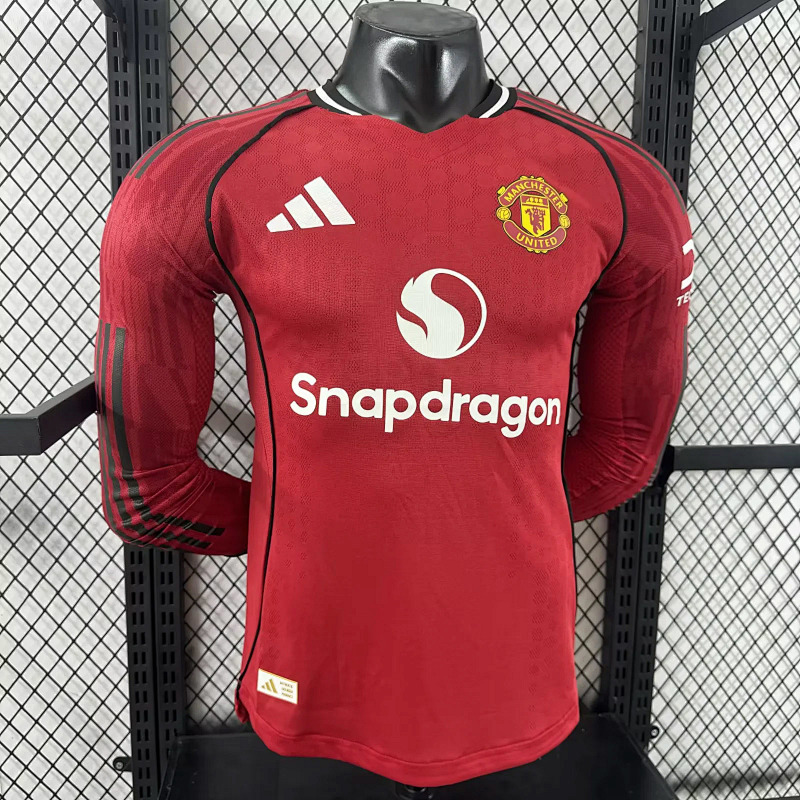 Manchester United 25/26 Manchester United Home Long Sleeve Player 5