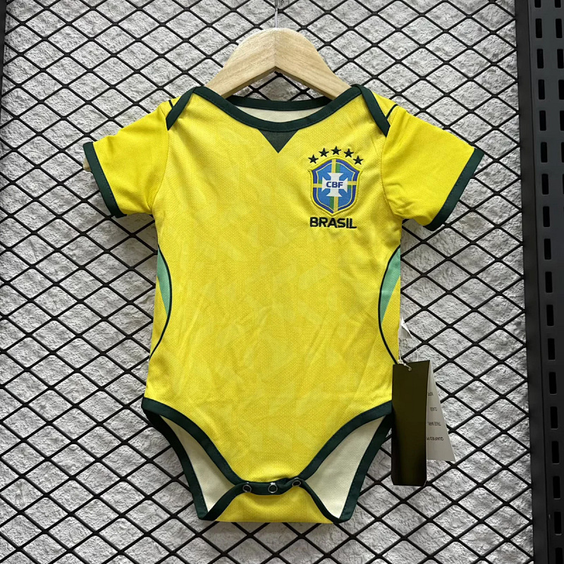 Brasile Brazil Home Baby Jersey