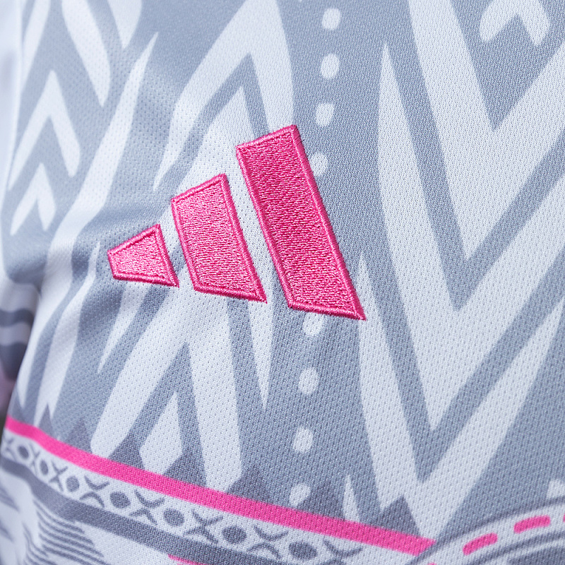 Messico Mexico Special Version White Grey Pink Jersey 3