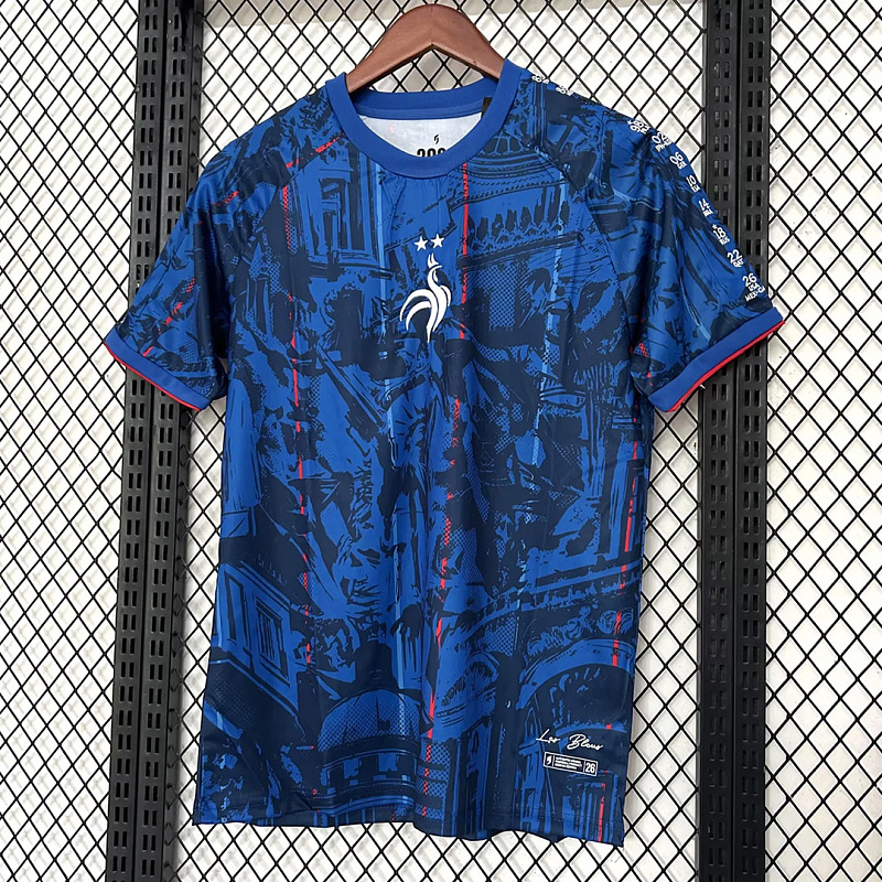 Francia France Special Version Liberty Blue Training Shirt
