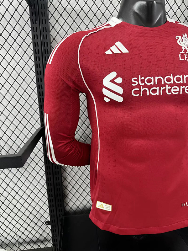Liverpool 25/26 Liverpool Home Long Sleeve Player 6