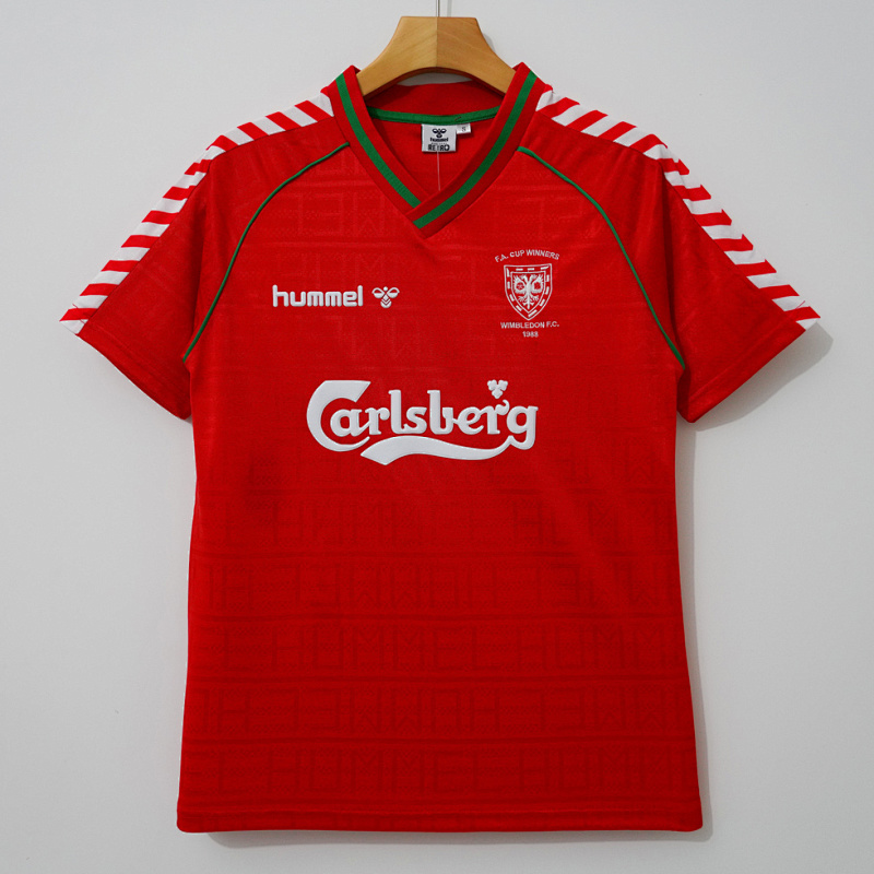 Wimbledon Soccer 88/89 Wimbledon Away Retro