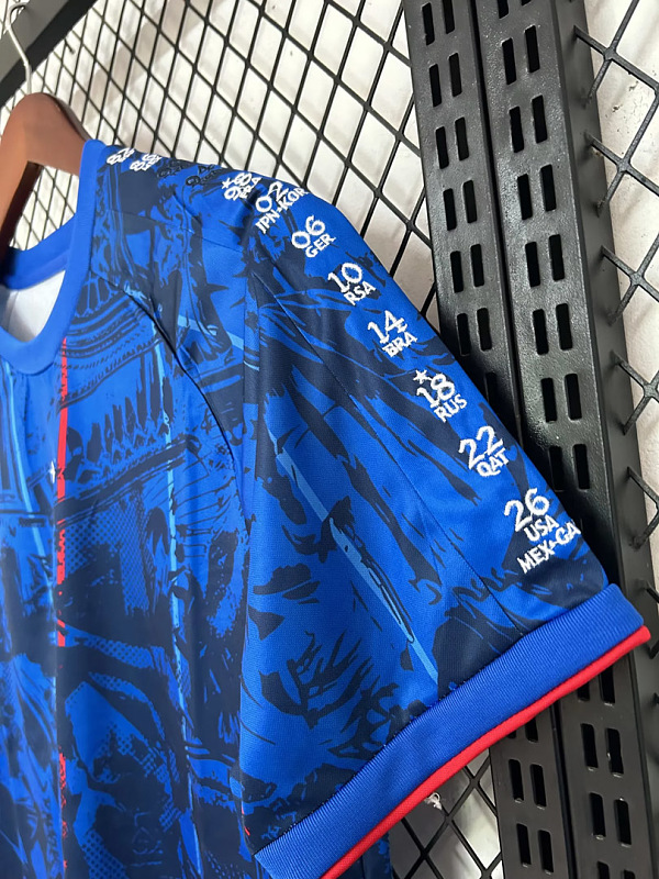 Francia France Special Version Liberty Blue Training Shirt 3