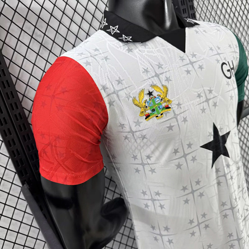 Nazionale Ghana Coat Of Arms White Player 7