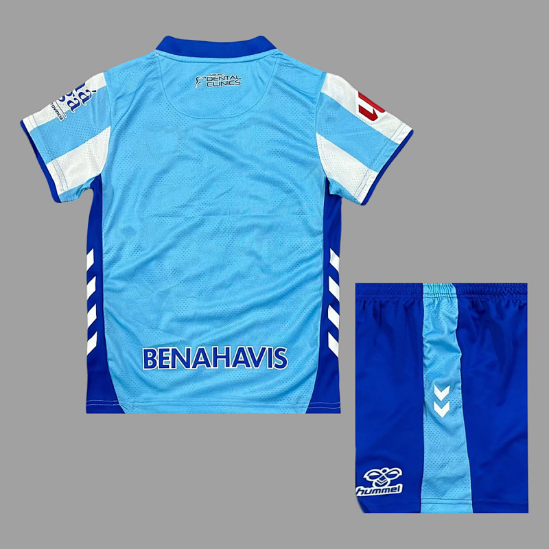 Malaga Soccer 25/26 Malaga Home Kids Size 16-28 2