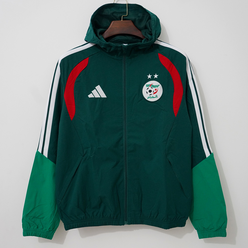 Nazionale Algeria Green Windbreaker
