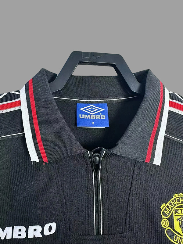 Manchester United 98/99 Manchester United Black Long Sleeve Retro 4
