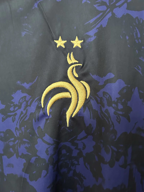 Francia France Special Version Liberty Black Purple Training Shirt 4