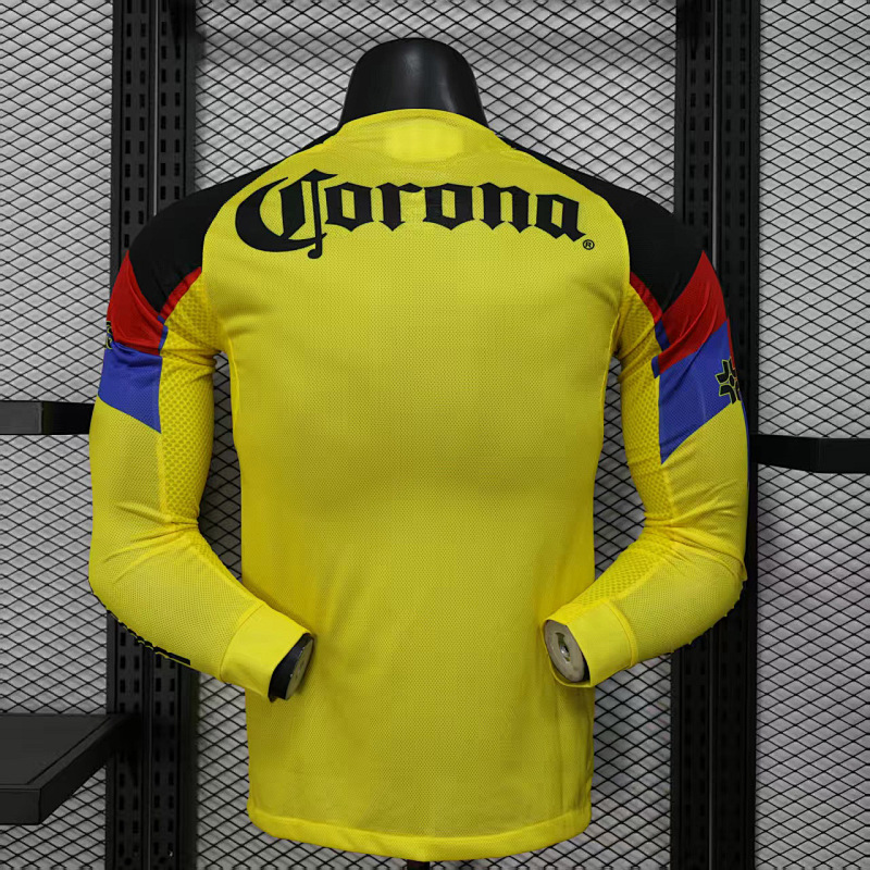 Messico 25/26 Club America Home Long Sleeve Player 3
