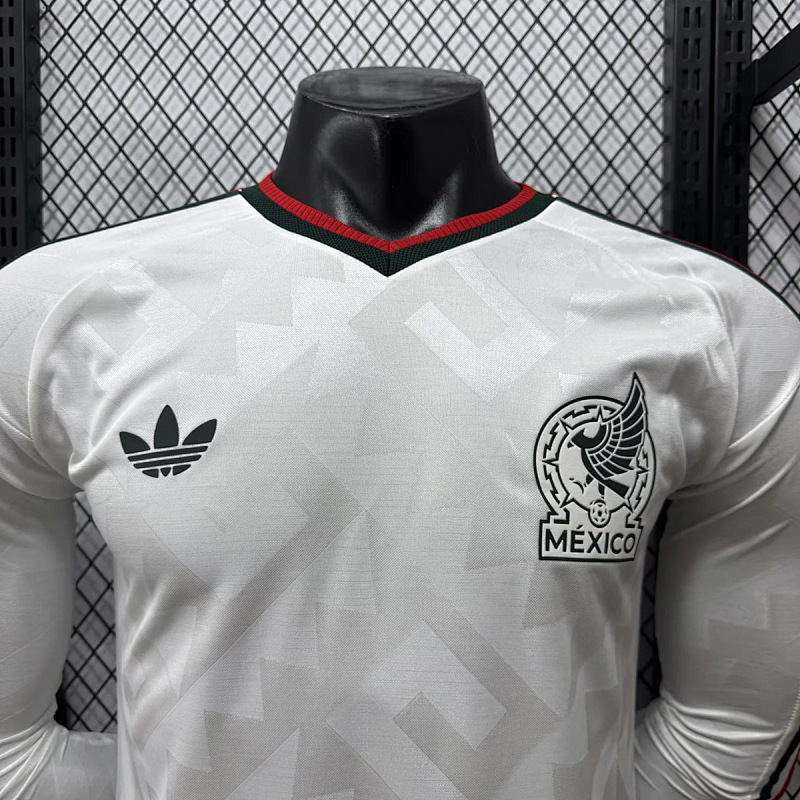 Messico Mexico Away Long Sleeve Player 3