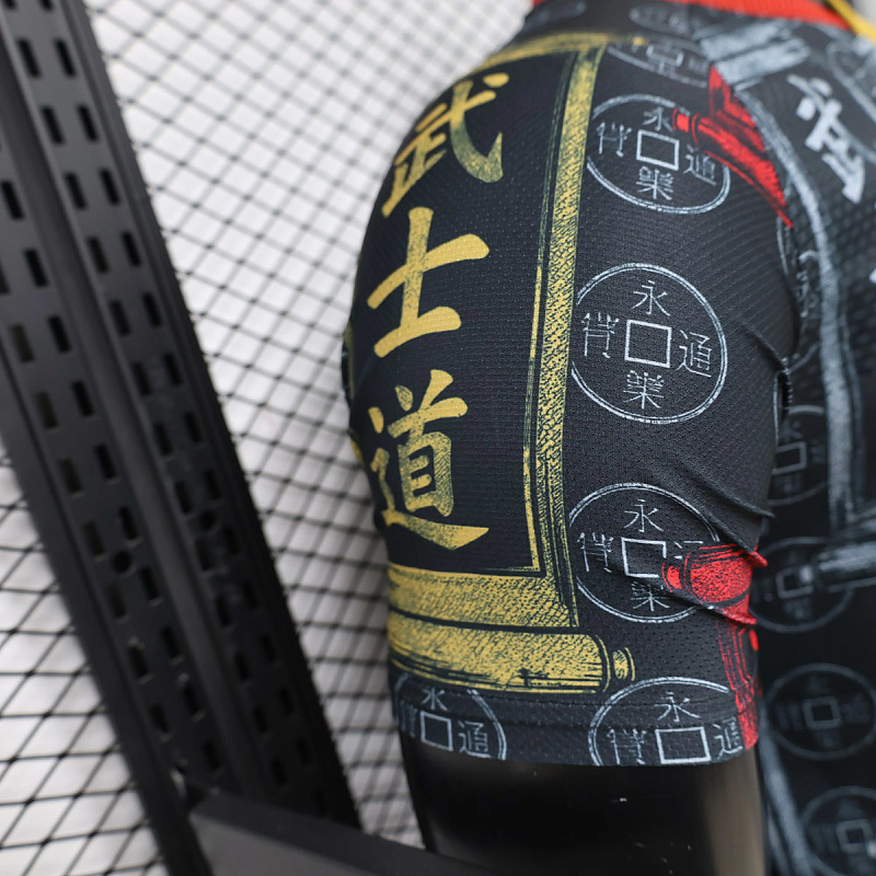Giappone Japan Kanji Bushido The Way of the Warrior Black Player 2