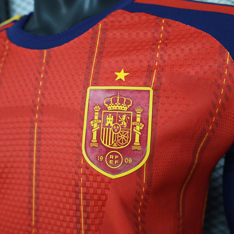 Spagna Spain Home Long Sleeve Player 5