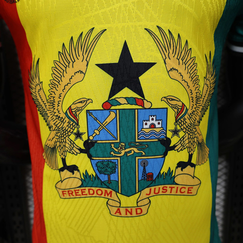 Nazionale Ghana Special Yellow Red Green Player 2