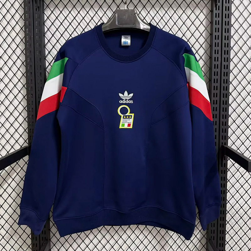 Italia Italy IFGC Originals Crewneck Navy Blue Sweatshirt