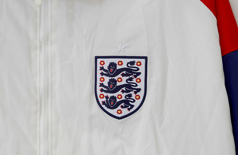 Inghilterra 24/25 England White Windbreaker 7