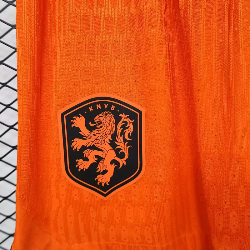 Olanda Netherlands Orange Player Soccer Shorts 2