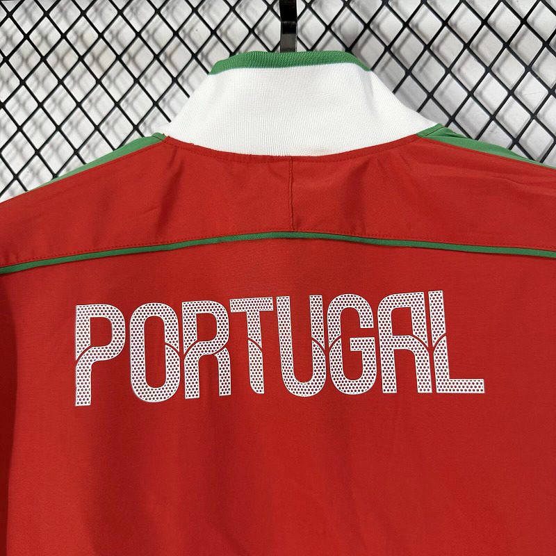 Portogallo 2010-12 Portugal Red Retro Windbreaker 6