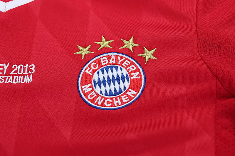 Bayern Munich 13/14 Bayern Munich Champions League Final Kids Retro Size 16-28 7