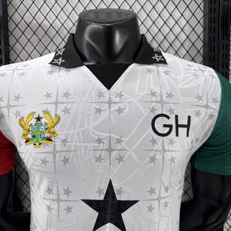 Nazionale Ghana Coat Of Arms White Player 2